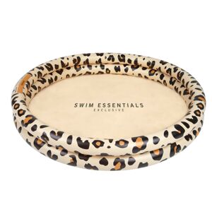 Swim Essentials Nafukovací bazén pro děti Leopard béžový 100 cm