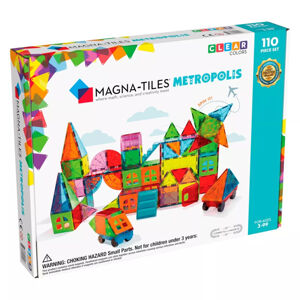 Magna-Tiles Magnetická stavebnice Metropolis 110 dílů