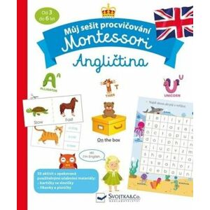 Svojtka Môj zošit precvičovania Montessori Angličtina