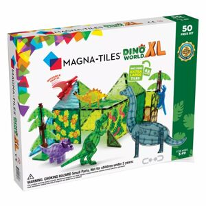 Magna-Tiles Magnetická stavebnice Dino Svět XL 50 dílů