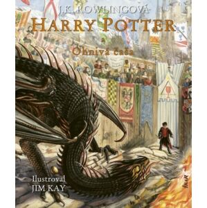 IKAR Harry Potter 4 a Ohnivá čaša – Ilustrovaná edícia