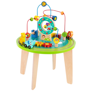 Tooky Toys Activity stolek s vláčkodráhou