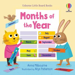 Usborne Little Board Books Months of the Year