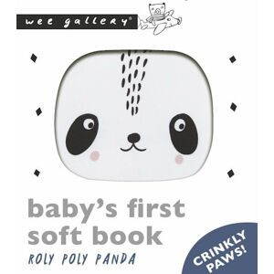 Wee Gallery Friendly Faces Soft Book - Roly Poly Panda