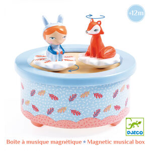 DJECO Chlapec a líška: magnetická hracia skrinka
