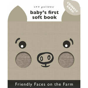 Wee Gallery Friendly Faces Farm Baby's First Soft Book