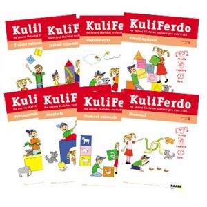 Raabe SK Kuliferdo (sada 8 zošitov) - na rozvoj školskej zrelosti pre deti v MŠ