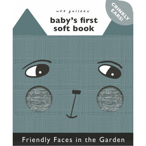 Wee Gallery Friendly Faces In the Garden Babys First Soft Book