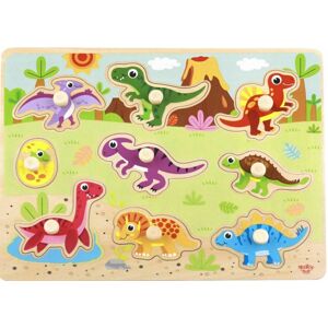 Tooky Toys Vkládací puzzle Dinosauři