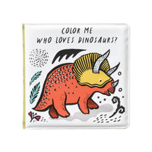 Wee Gallery Kniha do vody - Kdo má rád dinosaury?