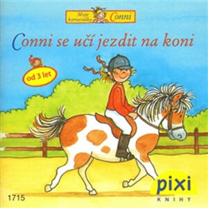 PIXI knihy Conni se učí jezdit na koni