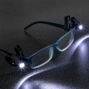LED klip na okuliare (2 kusy)