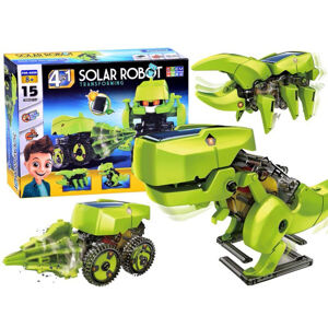 Solarbot 4v1 - dinosaury (mierne poškodená krabica)