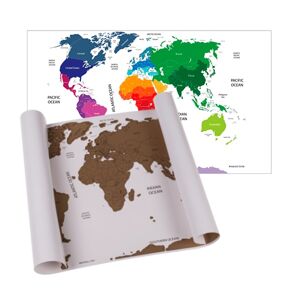Stieracia mapa sveta (42 x 27 cm)